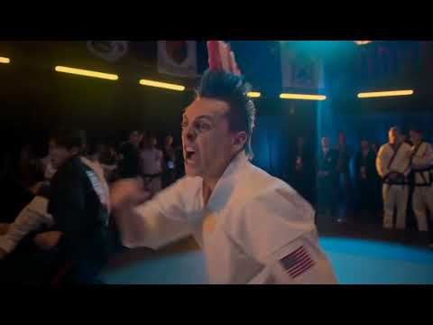 Cobra Kai Vs Miyagi Do Fight Scene ( 1080 ) Protect the egg