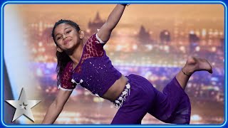 8-year-old Binita Chetry stuns Judges with incredible dance skill | Auditions | BGT 2025