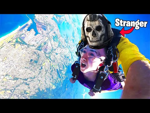 Taking A Stranger From MW2 Sky Diving