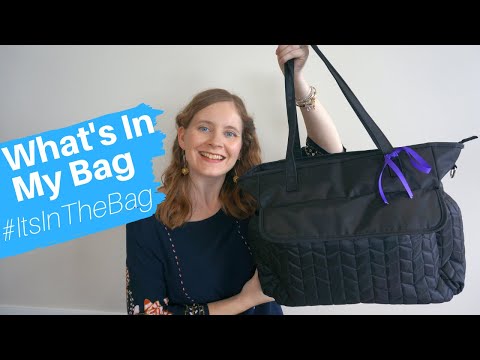 What's In My Baby Bag:  #ItsInTheBag 2020 For A New Mum & Bub ~ Share The Dignity