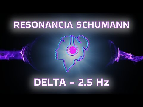 DELTA 2.5Hz BINAURAL FREQUENCY | SCHUMANN RESONANCE | 1 HOUR OF PURE TONE