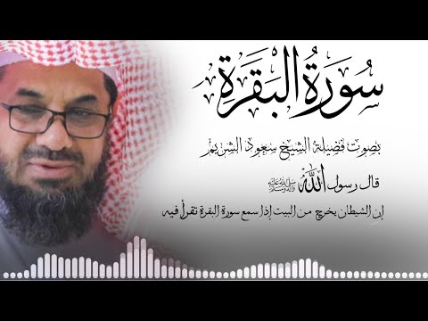 سورة البقرة كاملة بدون اعلانات فضيلة الشيخ سعود الشريم surah baqarah saud shuraim