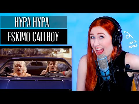 Eskimo Callboy... "HYPA HYPA" | Vocal Coach Reaction/Analysis... partycore indeed