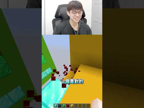 和汪汪對決麥塊配對遊戲 ! 😳🤔🎨#minecraft #shorts #minecraftshorts #我的世界 #搞笑 #遊戲