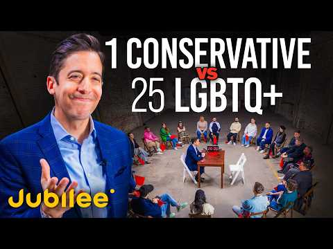 1 Conservative vs 25 LGBTQ+ Activists (feat. Michael Knowles) | Surrounded