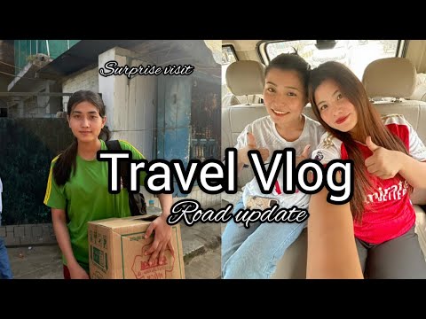 ROAD UPDATE : KOHIMA to DIMAPUR 🚸| Surprised My Sister🧸🎉​ #holidayvideo