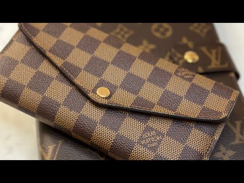 Cash Dividers | LV Sarah Wallet set up and review #lv # Lvwallet  #theplannerspot