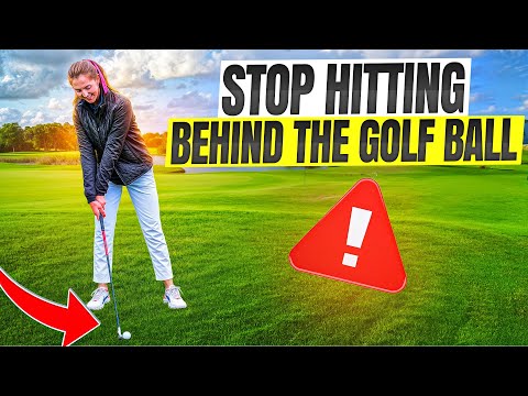 Stop Hitting Behind The Golf Ball (the easy way)