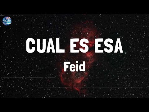 Feid - CUAL ES ESA (Lyrics)