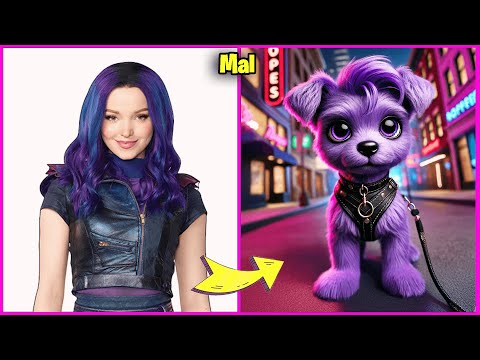 Descendants: The Rise of Red Characters As PUPPY 🐶 | Look Quiz