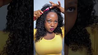 Try this beautiful flip over hairstyle @ISEEHAIR #hairstyle #hairstyletutorial #naturalhairstyles