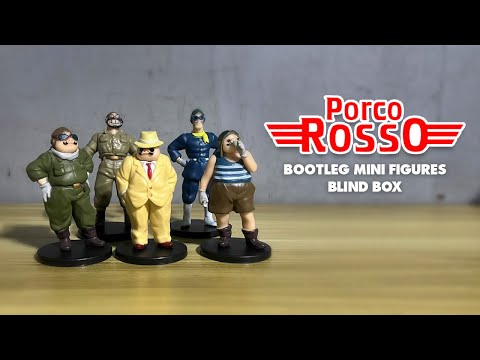 Porco Rosso Figures Blind Box Bootleg