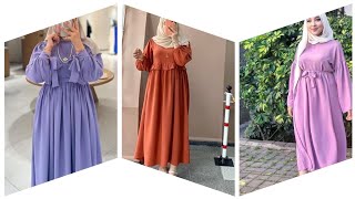 LATEST MODEST ISLAMIC GOWN FOR FASHIONISTA MUSLIMAH.