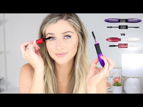 Loreal Mascara Showdown | Double Extend Beauty Tubes vs Voluminous False Lash X Fiber