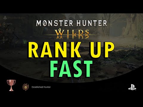 Monster Hunter Wilds – How to Increase Hunter Rank Fast | Level Up to HR 999 Guide (With Commentary)