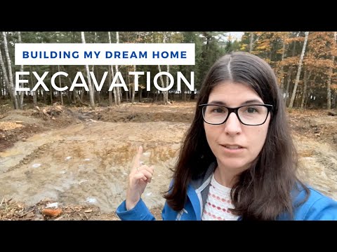 CONSTRUCTION BEGINS - EXCAVATION || Building My Dream Home Part 2