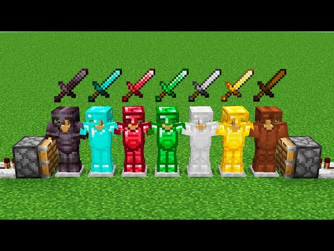 all minecraft armors combined