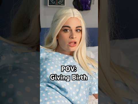 POV: Giving Birth. Part 10. #skit #comedy #funny #doctor