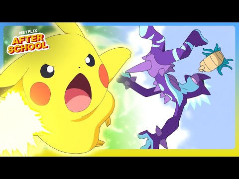 INTENSE Pokémon BATTLES! | Pokémon Horizons: The Series | Netflix After School