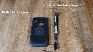 How to install and use Rokform's Detachable Lanyard for your phone