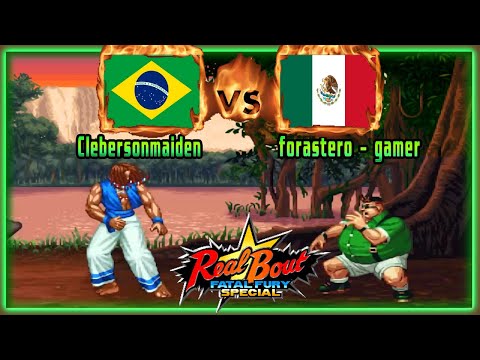 Real Bout Fatal Fury Special - Clebersonmaiden (BRA) VS (MEX) forastero - gamer [Fightcade] [FT5]