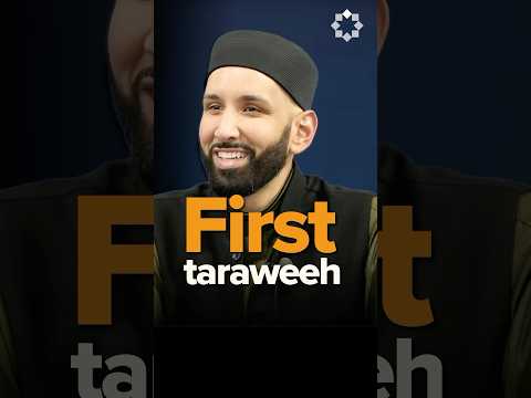 The Story of Taraweeh | Dr. Omar Suleiman | The Firsts