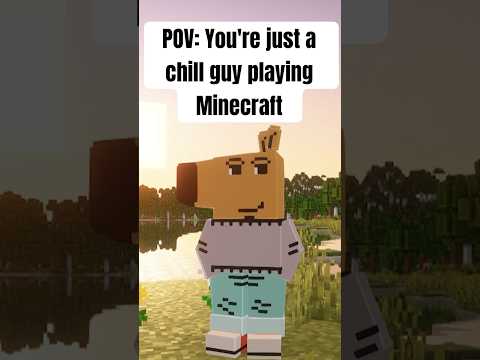 Chill guy #minecraft