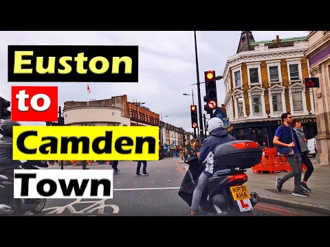 Euston Road to Camden via HS2 Roadworks