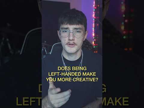 Does being left handed make you more creative?… #musician #lefthanded #lefthandedguitarist #artist