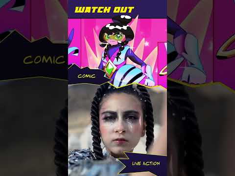 Comic vs. Live Action! From “Watch Out” 👽 Have you seen the music video on my channel yet?