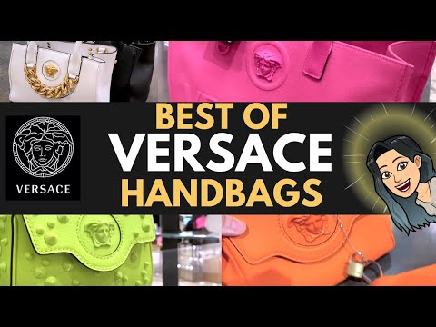 BEST OF VERSACE HANDBAGS 🥰💓💓SHOPPING AT VERSACE / LUXURY HANDBAG SHOPPING