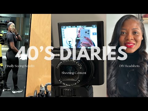 Vlog| DIY Headshots, Shopping for Spain, Shooting YouTube Content, Gym Updates & More