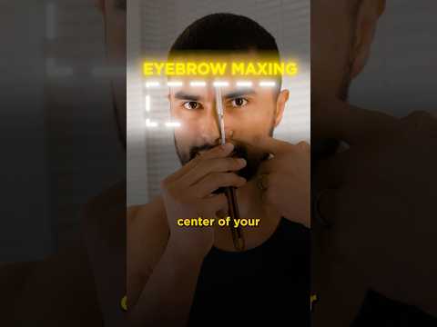 Full eyebrow guide for men