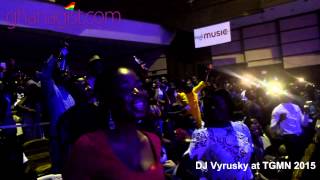 DJ Vyrusky rocks at Tigo Ghana Meets Naija | @GhanaGist Video