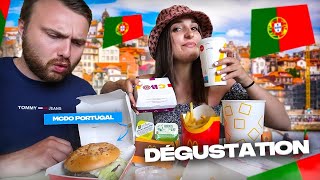 ON TESTE UN MCDO AU PORTUGAL AVEC @DocJazy (on se pète le bide)