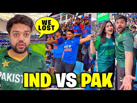 India VS Pakistan LIVE in Stadium 🔥 | Dil Toot Gaya 💔😭 | Champions Trophy 2025 ❤️