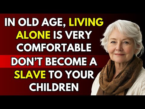 In Old Age, Living Alone is Very Comfortable (Don't Become a Slave to Your Children) | Life Advice