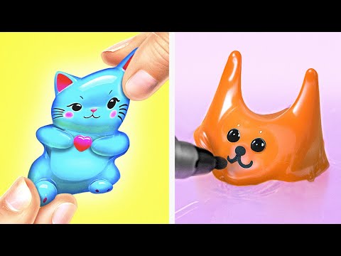 Squishy Cat In The Sand 🐱*Best Crafts For Cat Lovers*