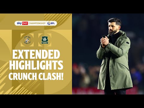 CRUNCH CLASH! | Luton Town v Plymouth Argyle extended highlights