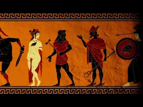 1H long screensaver from Apotheon game menu no sound no music