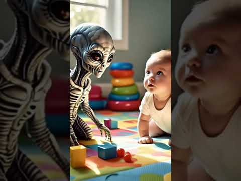 Alien and baby #facts #amazingfacts #comedy #freefire #ashortaday #lumafacts #shortsvideo #smallboy