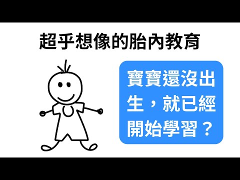 寶寶在媽媽肚子裡就開始學習？科學告訴你真相！