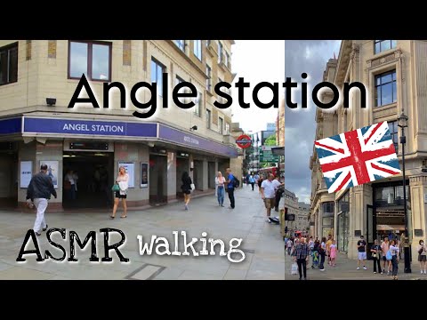 AMSR walking London | out of Angel station