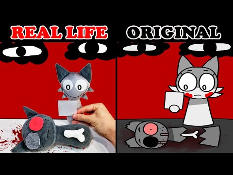 Best TikToks of INCREDIBOX SPRUNKI 🥲 Wenda’s Regret 🥲  | ORIGINAL vs Plush Toy REAL LIFE