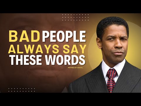 EYES OPEN! Learn to Recognize BAD and FAKE People | 7 SIGNALS | Denzel Washington Motivation