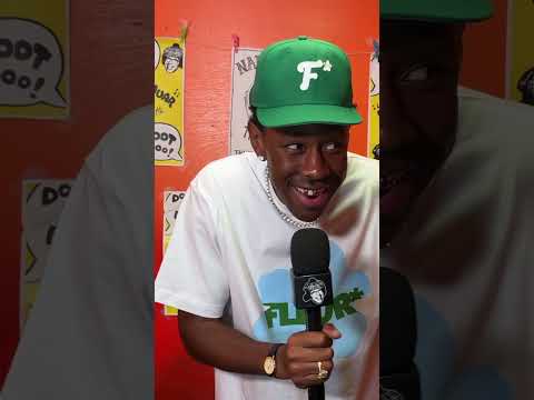 Watch Tyler the Creator sing the Nardwuar Theme ! #tylerthecreator #nardwuar #campfloggnaw