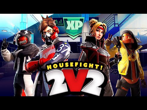 2 v 2 fortnite creative Housefight