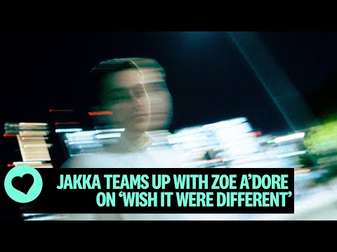 Jakka - WISH IT WERE DIFFERENT feat. Zoe A'dore (Official Music Visualiser)