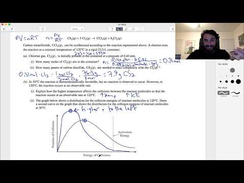 AP Chemistry Long Answer Question 2 (Chlorine)