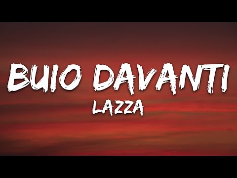 Lazza - BUIO DAVANTI (Testo/Lyrics)